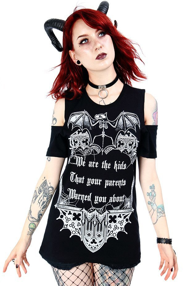 Goth t shop shirt dress